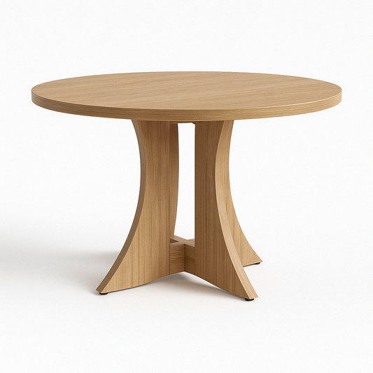 47.24" Round Dining Table for 4 – Modern American Style for Dining Room & Kitchen