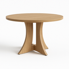 47.24" Round Dining Table for 4 – Modern American Style for Dining Room & Kitchen