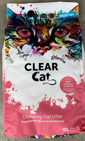ClearCat Blanco Cat Litter –  Powder 10L