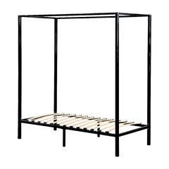 4 Four Poster Single Bed Frame